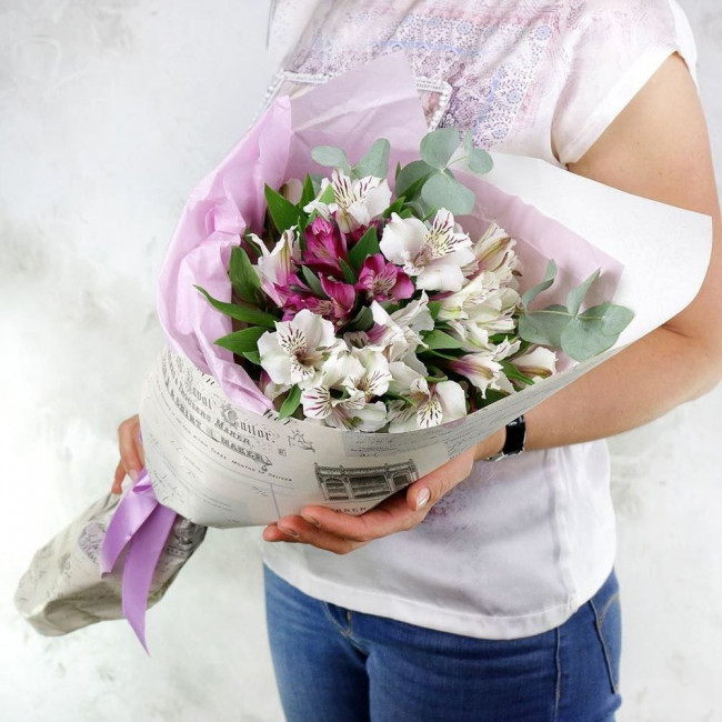 Букет цветов "Мой космос"